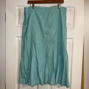Requirements Aqua Midi Skirt